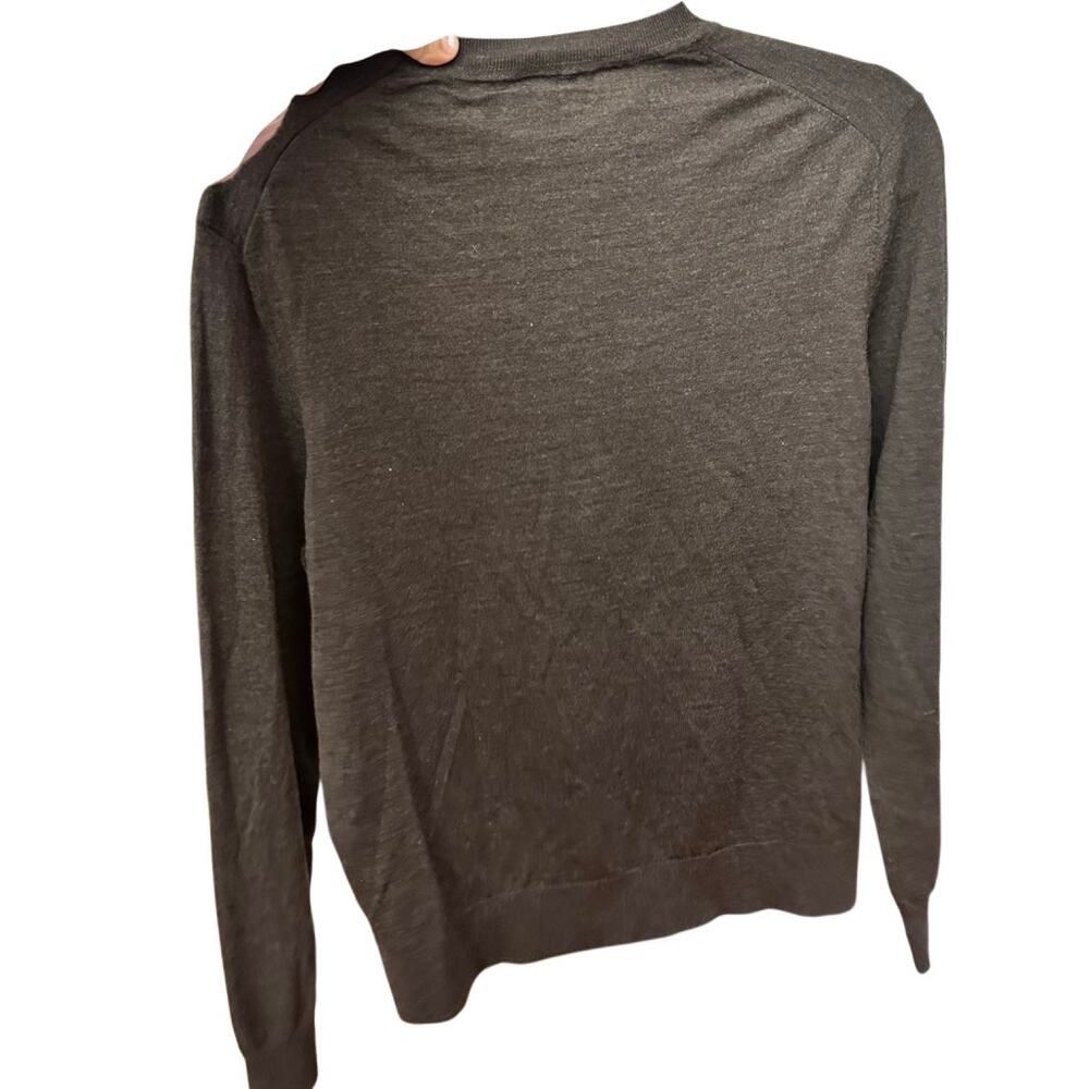 Theory Women’s 100% Wool Long Sleeve Sweater Brown Size Large 185/92A Essentials - Picture 3 of 12